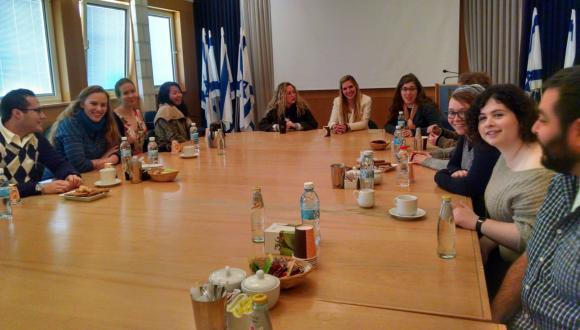 A tour to Jerusalem with in the Public Policy course 